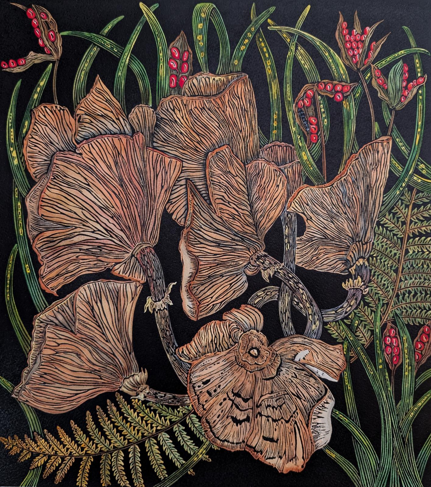 Autumn Garden - Fungi